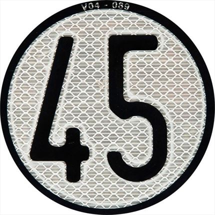 Placa Disco Velocidad 45