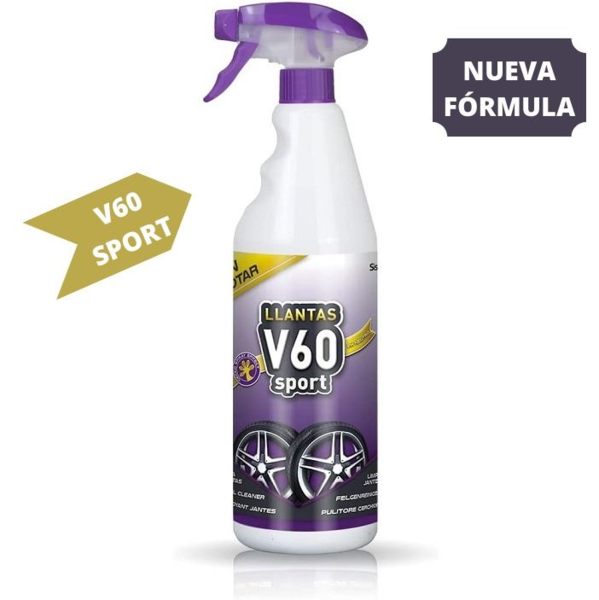 V60 Sport · Limpiador de Llantas Profesional · 1 litro