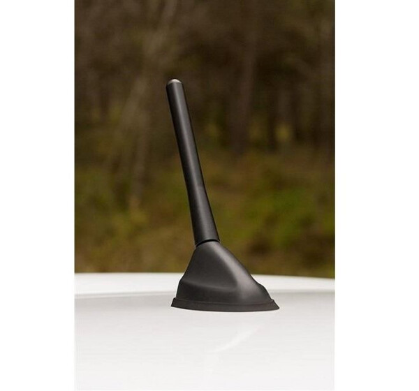 Varilla Antena 10cm. Flexible. Color negro. Universal. (3)