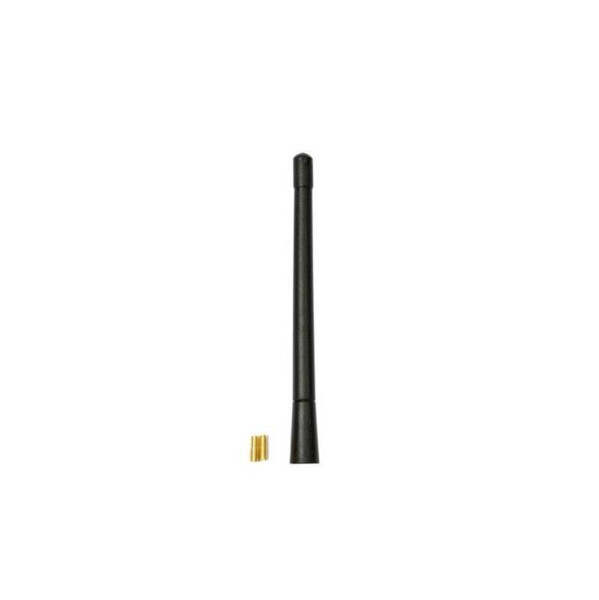 Varilla Antena 17cm. Flexible. Color negro. Universal. (1)