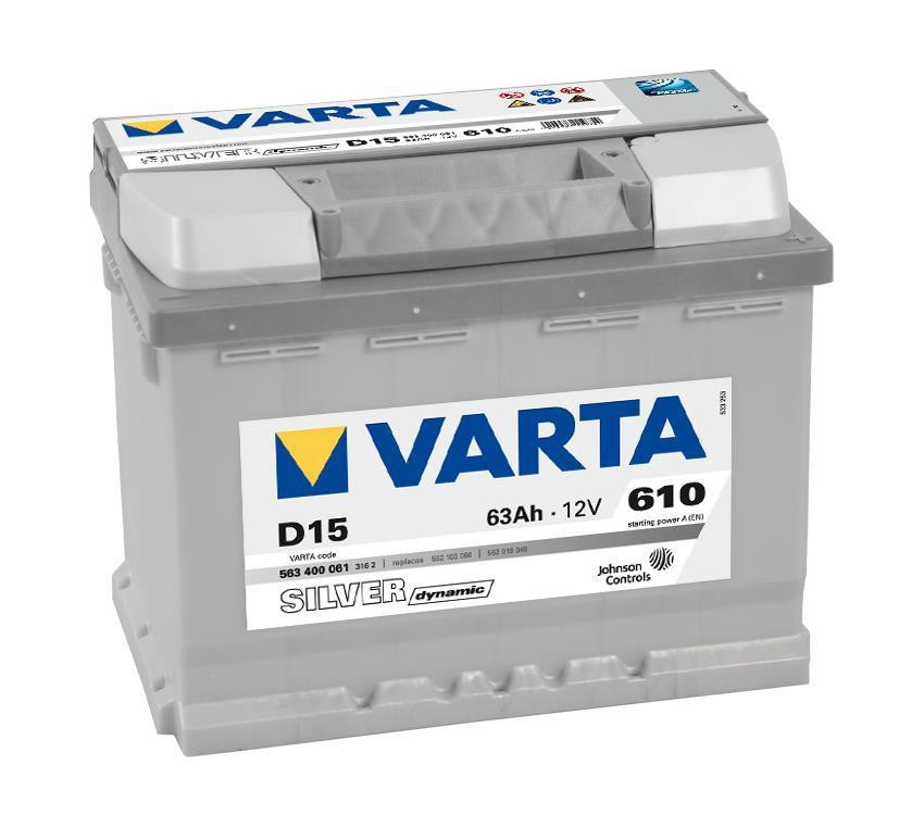 Аккумулятор varta d15
