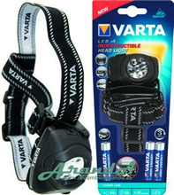 Varta Linterna 5LED Frontal Indestructible (Pilas AAA Incluidas)