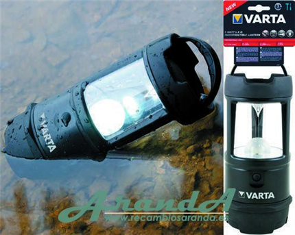 Varta Linterna LED 5W Indestructible Camping