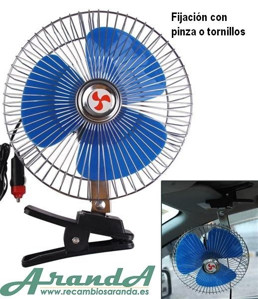 Ventilador Oscilante Metálico 12/24V (1)