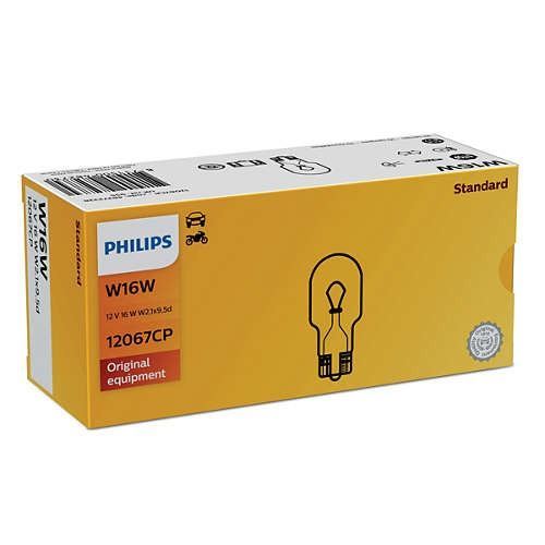 W16W Philips Lámpara 12V 16W (1)