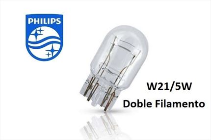 W21/5W Philips Lámpara 12V 21/5W (Asiáticos)