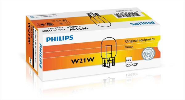 W21W Philips Lámpara 12V 21W (Asiáticos) (1)