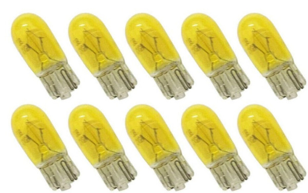 W5W Amarilla · Lámpara Halógena Classic T10 12V 5W (3)
