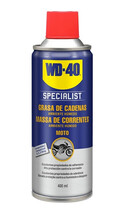 WD-40 Specialist® Moto · Lubricante Cadenas · Ambiente húmedo · Spray 400 ml