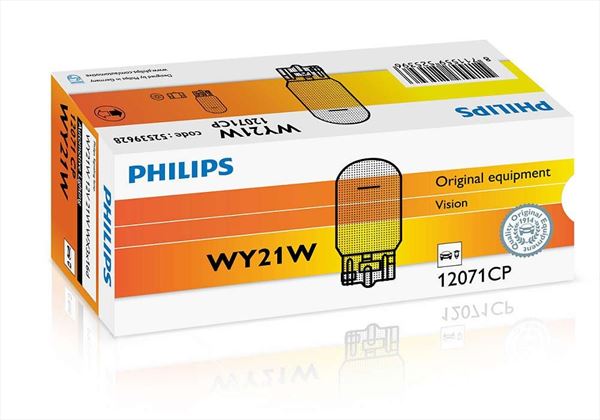 WY21W Philips Ámbar Lámpara 12V 21W (Asiáticos) (1)