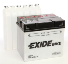 Y60-N30L-B Tudor Exide 12V 30Ah 300A · Batería para Moto