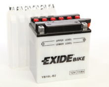 YB10L-B2 Tudor Exide 12V 11Ah 130A · Batería para Moto