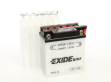 YB3L-B Tudor Exide 12V 3Ah 25A · Batería para Moto