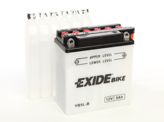 YB5L-B Tudor Exide 12V 5Ah 65A · Batería para Moto