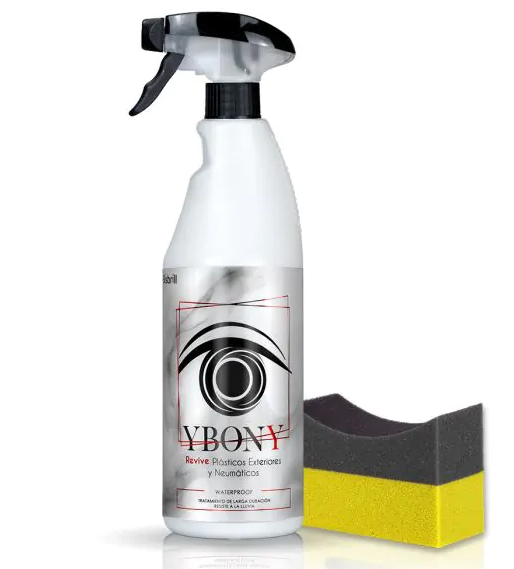 Ybony · Limpiador Neumáticos y Plásticos Exteriores · 750 ml
