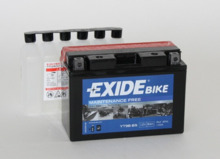 YT9B-BS Tudor Exide 12V 8Ah 110A · Batería para Moto