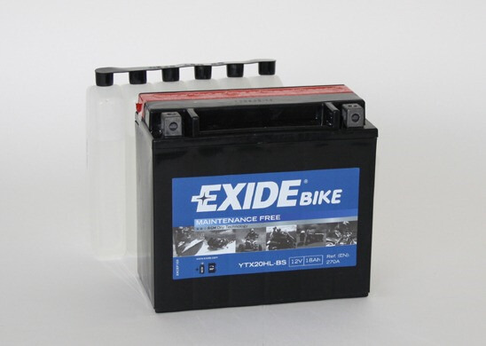 YTX20HL-BS Tudor Exide 12V 18Ah 270A · Batería para Moto